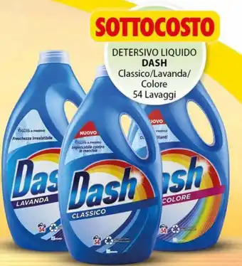 Dash Detersivo Liquido Classico / Lavanda / Colore 54 Lavaggi