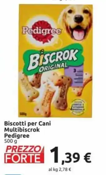 Carrefour Pedigree Biscotti Per Cani Multibiscrok 500 g offerta