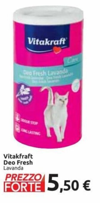 Carrefour Vitakraft Deo Fresh Lavanda offerta
