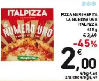 Spazio Conad Italpizza Pizza Margherita La Numero Uno 435g offerta