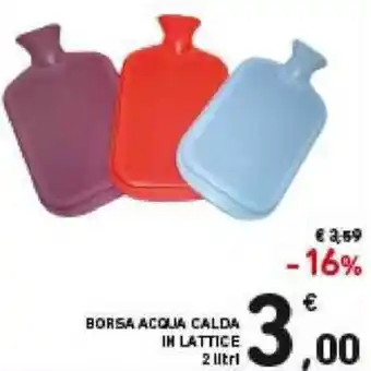 Spazio Conad Borsa Acqua Calda In Lattice 2 Litri offerta