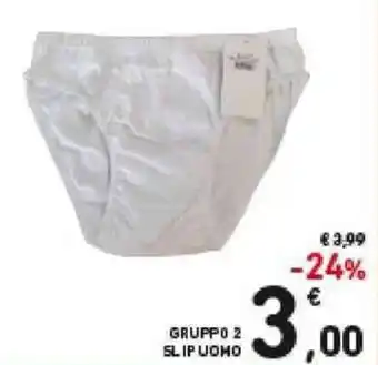 Spazio Conad Gruppo 2 Slip Uomo offerta