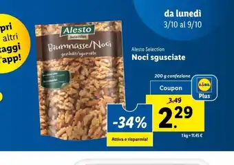 Lidl Noci sgusciate 200g offerta