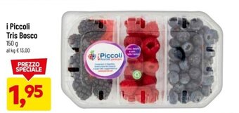Supermercati Piccolo i Piccoli Tris Bosco 150 g offerta