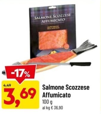 Supermercati Piccolo Salmone Scozzese Affumicato 100 g offerta
