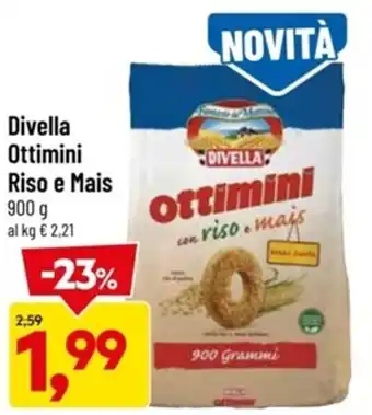 Supermercati Piccolo Divella Ottimini Riso e Mais 900 g offerta