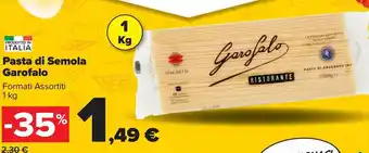 Carrefour Market Pasta di semola garofalo offerta