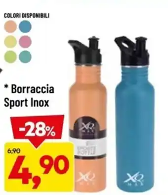 XQ Max Borraccia Sport Inox