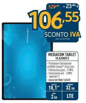 Mediacom Tablet 10 AZIMUT3