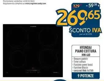 Sinergy Hyundai Paino Cottura IHN-460 offerta