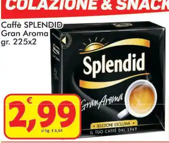 Paghi Poco splendid Caffe Gran roma 2x225gr offerta
