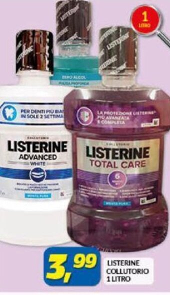 Risparmio Casa Listerine Collutorio 1 litro offerta