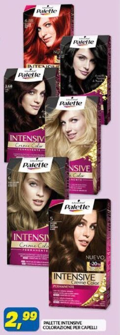 Palette Intensive Colorazione per Capelli