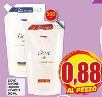 Risparmio Casa Dove Sapone Liquido Ricarica 500 ml offerta