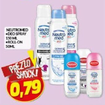 Risparmio Casa Neutromed Deo Spray 150 ml/ Roll-on 50 ml offerta