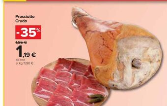 Carrefour Market Prosciutto crudo offerta