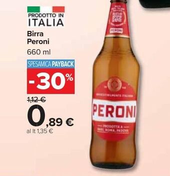 Carrefour Market Birra peroni offerta
