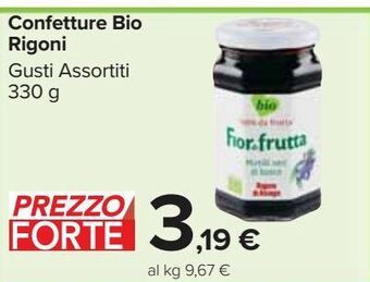 Carrefour Market Confetture bio rigoni offerta