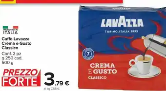 Carrefour Market Caffe lavazza crema e gusto classico offerta