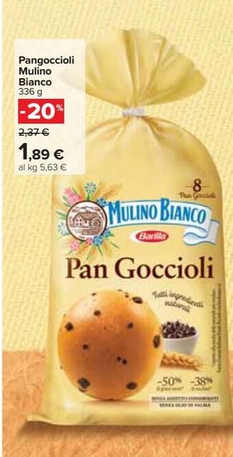 Carrefour Market Pangoccioli mulino bianco offerta