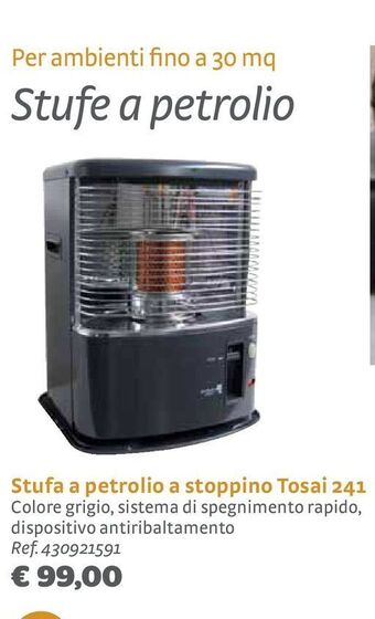 Bricocenter Stufa a petrolio a stoppino tosai 241 offerta