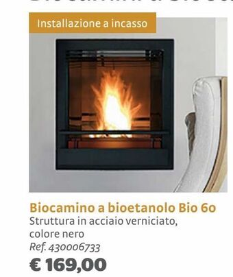Bricocenter Biocamino a bioetanolo bio 60 offerta