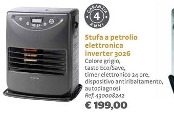 Bricocenter Stufa a petrolio elettronica inverter 3026 offerta