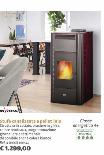 Bricocenter Stufa canalizzata a pellet talo offerta