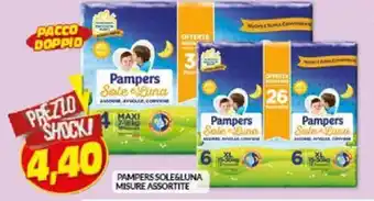 Risparmio Casa Pampers Sole e Luna Misure Assortite offerta