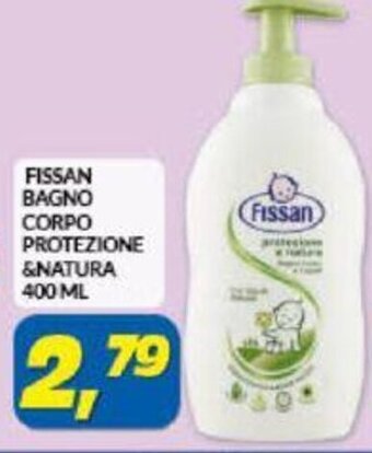 Risparmio Casa Fissan Bagno Corpo Protezzione & Natura 400 ml offerta