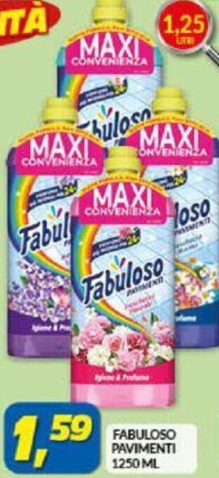 Risparmio Casa Fabuloso Pavimenti 1250 ml offerta