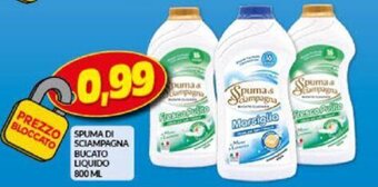 Risparmio Casa Spuma di Sciampagna Bucato Liquido 800 ml offerta