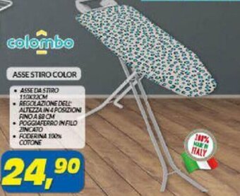 Risparmio Casa colombo Asse Stiro Color offerta
