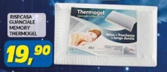 Risparmio Casa Rispcasa Guanciale Memory Thermogel offerta