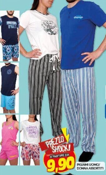 Risparmio Casa Pigiama Uomo/Donna assortiti offerta
