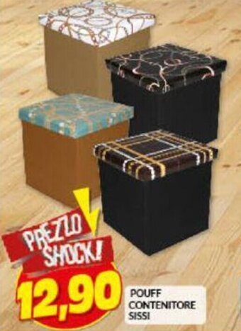Risparmio Casa Pouff Contenitore Sissi offerta