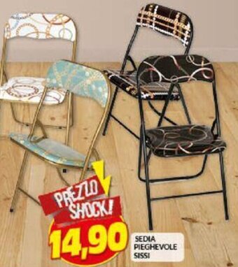 Risparmio Casa Sedia Pieghevole Sissi offerta