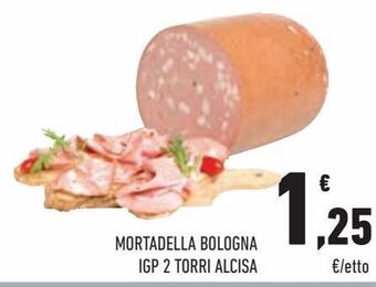 Conad City Mortadella bologna igp 2 torri alcisa offerta