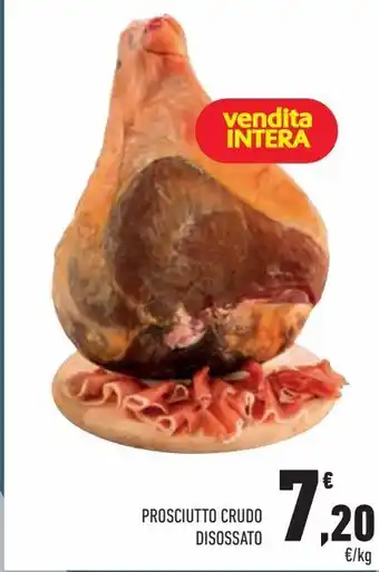 Conad City Prosciutto crudo disossato offerta