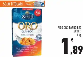 Conad City Riso oro parboiled scotti offerta