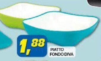 Risparmio Casa Gio Style Piatto Fondo Diva offerta