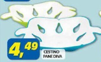 Risparmio Casa Cestino Pane Diva offerta