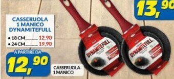 Risparmio Casa Casseruola 1 Manico Dynamitefull 18 cm offerta
