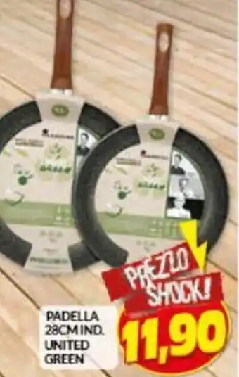 Risparmio Casa Padella 28 cm Ind. United Green offerta