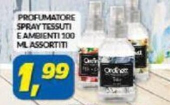 Risparmio Casa Profumatore Spray Tessuti e Ambienti 100 ml assortiti offerta