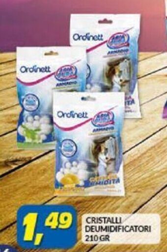 Ordinett Cristalli Deumidificatori 210 gr