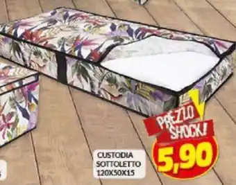 Risparmio Casa Ordinett Custodia Sottoletto 120x50x15 offerta