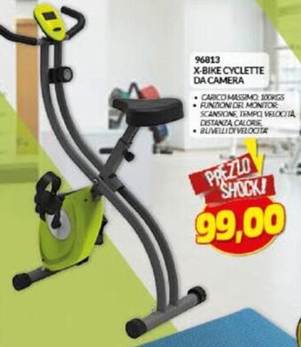 Risparmio Casa 96813 X-Bike Cyclette da Camera offerta
