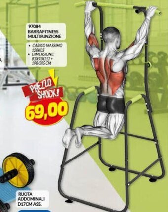 Risparmio Casa 97084 Barra Fitness Multifunzione offerta