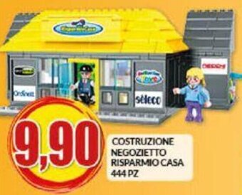 Risparmio Casa Costruzione Negozietto Risparmio Casa 444 pz offerta